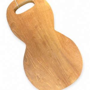 Natural Wood Double-Round Serving Board