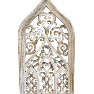 White Gothic Arch Decorative Wall Panel