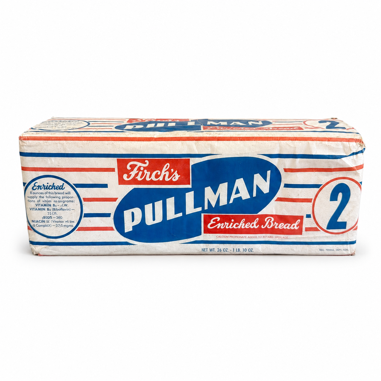 Firch’s Pullman Enriched Bread Decorative Loaf