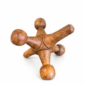 Wood Jack Accent Sculpture