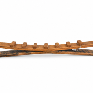 Wood Ski Wine Bottle Holder