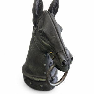 Antique-Style Horse Head Decorative Sculpture