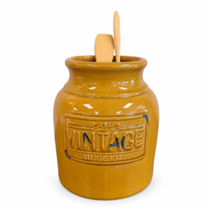 Mustard Yellow Utensil Holder