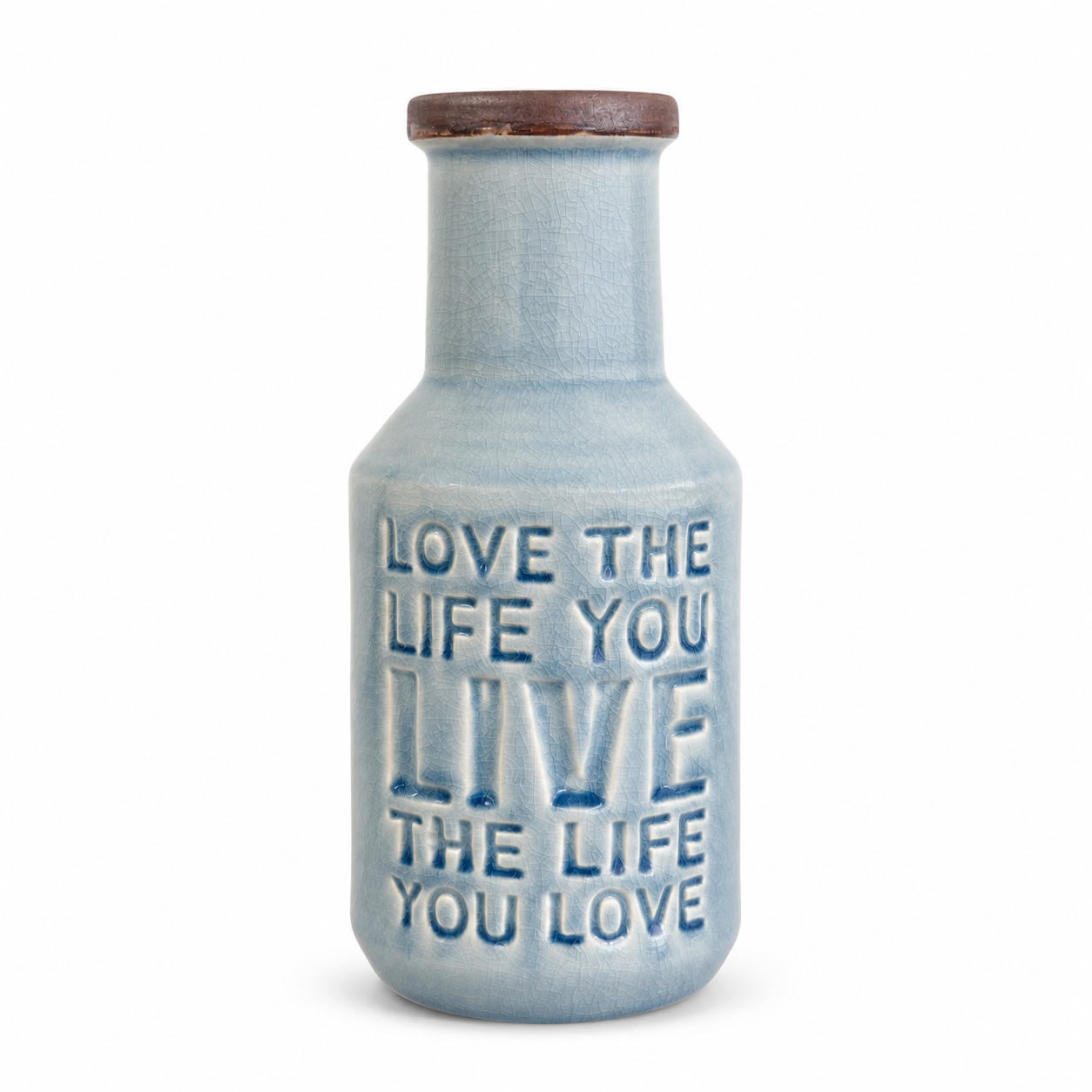 Love the Life You Live Decorative Vase