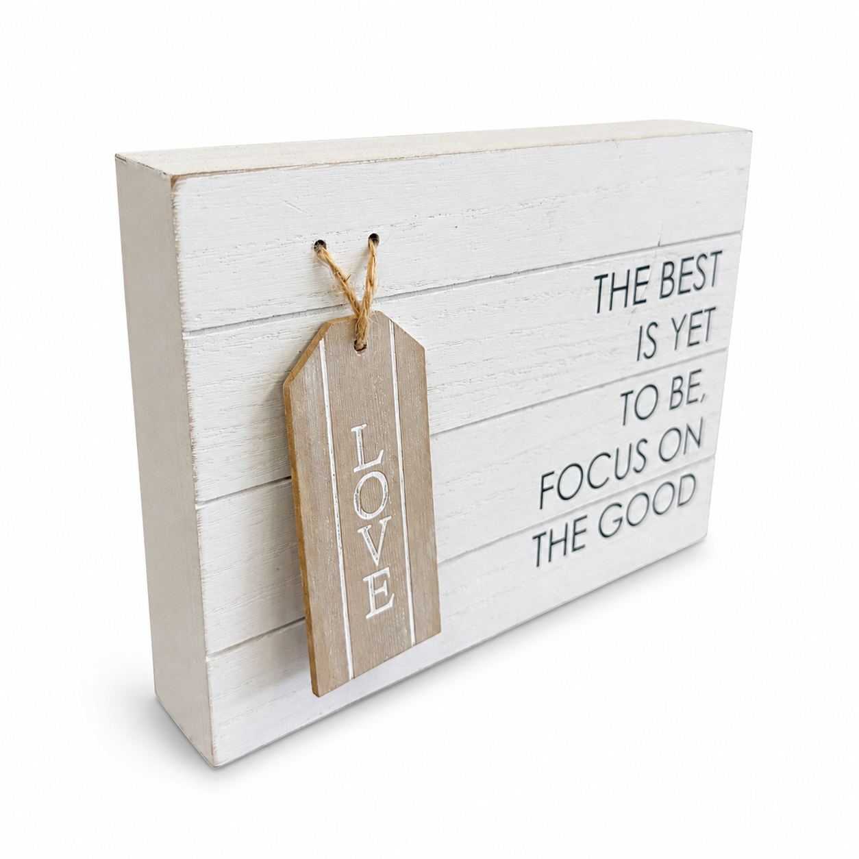 Focus on the Good Inspirational Farmhouse Sign - Image 2